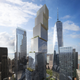 Illustration for article titled A Look at the Final WTC Skyscraper, and the Design That Was Rejected